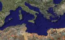 Российский берег средиземного моря