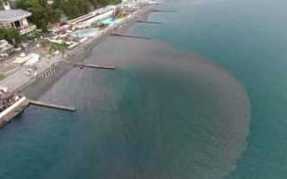 Где нет стоков канализации черное море