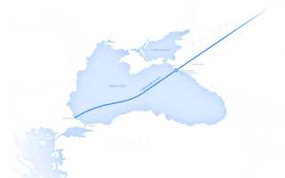 Турецкий поток по дну черного моря